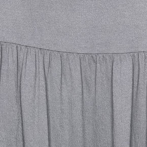 Wild Fable Tank Dress Tie Straps Empire Waist Flowy Gray Size XXL - Picture 6 of 8